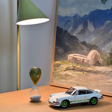 Porsche 911 RS 1973 Blanc et vert déco 1/18