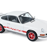 Porsche 911 RS 1973 White with red deco 1:18