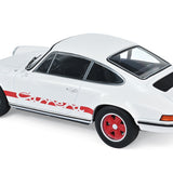 Porsche 911 RS 1973 White with red deco 1:18