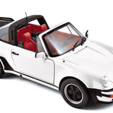 Porsche 911 Turbo Targa 1987 White 1:18