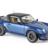 Porsche 911 Turbo Targa 1987 Blue metallic 1:18