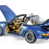 Porsche 911 Turbo Targa 1987 Blue metallic 1:18