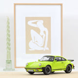 Porsche 911 Turbo 3,0 1976 Light green 1:18