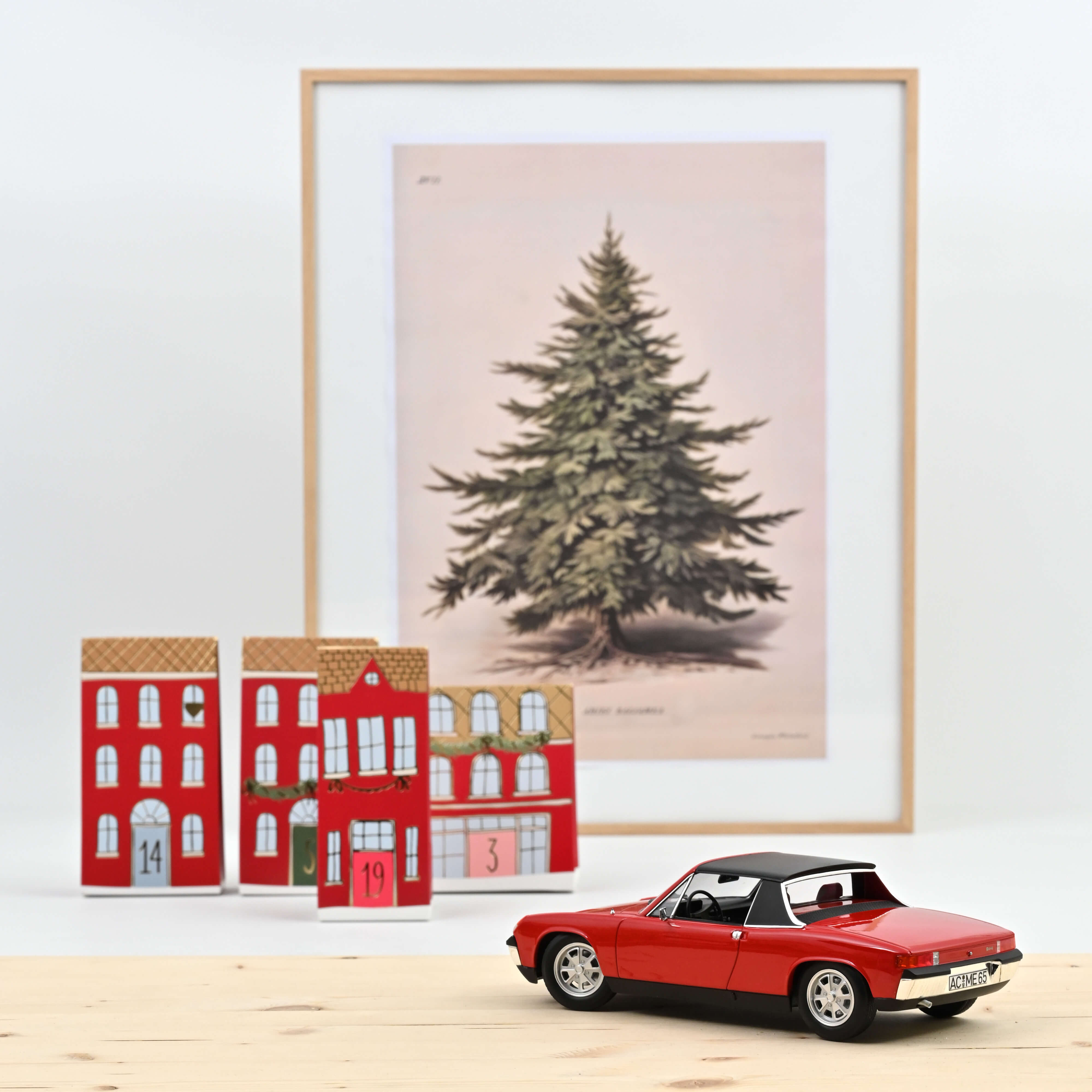 VW-Porsche 914 1.7 1972 Bahia Rot 1:18