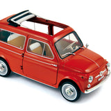 Fiat 500 Jardiniere 1960 Coralo Rot 1:18