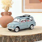 Fiat 500 Giardiniera 1964 Cenere Blue 1:18