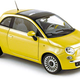 Fiat 500 Lounge 2007 Gelb 1:18