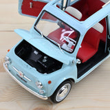 Fiat 500 Giardiniera 1964 Acquamarina Blue 1:18