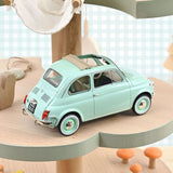 Fiat 500 L 1968 Bleu Pastel cadeau de naissance 1/18