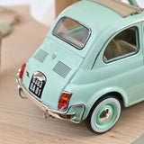 Fiat 500 L 1968 Bleu Pastel cadeau de naissance 1/18