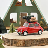 Fiat 500 L 1968 Rot Weihnachten 1:18