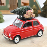 Fiat 500 L 1968 Rot Weihnachten 1:18