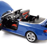 Audi S5 Convertible 2009 Sprintblue Pearleffect 1:18