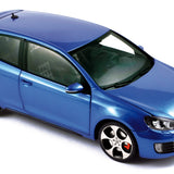 VW Golf GTI 2009 Bleu Mercato métallisé 1/18