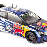 VW W Polo R WRC 2015 Rallye M-C 2 Latvala/Anttila 1:18