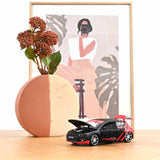 VW Scirocco CESAM PTRS 2009 Schwarz/Rot 1:18