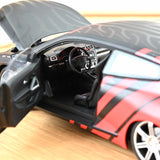 VW Scirocco CESAM PTRS 2009 Schwarz/Rot 1:18