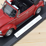 VW 1303 Cabriolet 1976 Red 1:18 - 200pcs