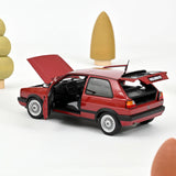 VW Golf GTI 1990 Rot Metallic 1:18