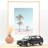 VW Golf GTI Feuer und Eis 1991 Lila metallic 1:18