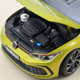 VW Golf GTI 2020 Jaune métallisé 1/18 - 200pcs