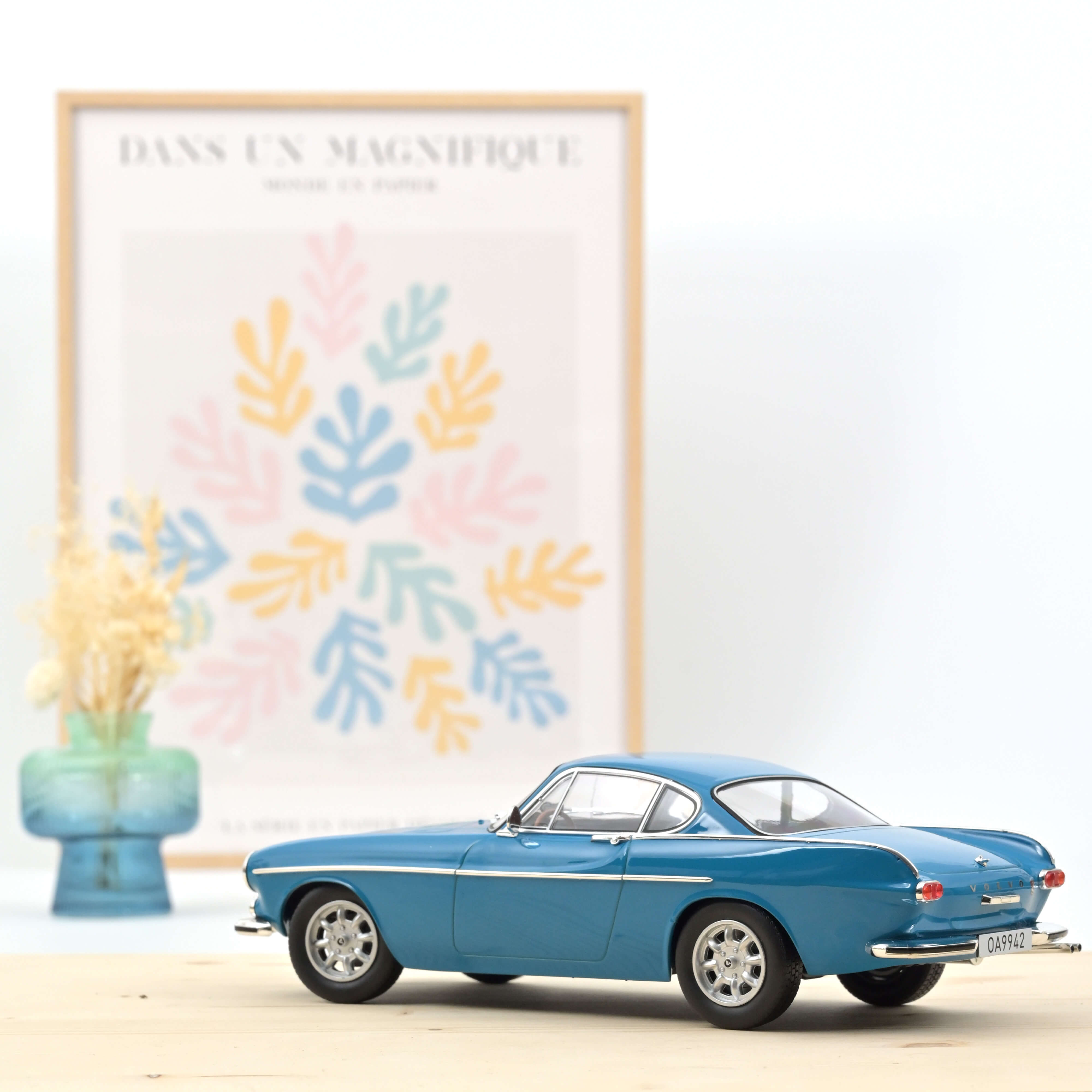 Volvo 1800 S 1969 Mittelblau 1:18