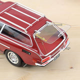 Volvo 1800 ES (US version) 1972 Red with lower side stripes 1:18