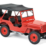 Jeep 1942 Red 1:18