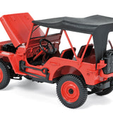 Jeep 1942 Red 1:18