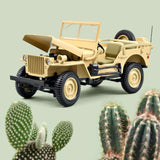 Jeep 1942 Beige 1:18 - 100Stk.