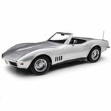 Chevrolet Corvette Convertible 1969 Silver 1:18