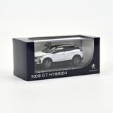 Peugeot 3008 GT Hybrid4 Perlweiß 2020 1:43