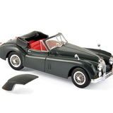 Jaguar XK140 Cabriolet 1957 Dark Metallic Grey 1:43