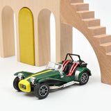 Caterham Super Seven 1979 Grün und Gelb 1:43