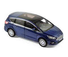 Ford S-Max 2015 Bleu métallisé 1/43