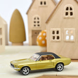 Ford Mustang Coupe 1968 Gold Jet-car 1:43