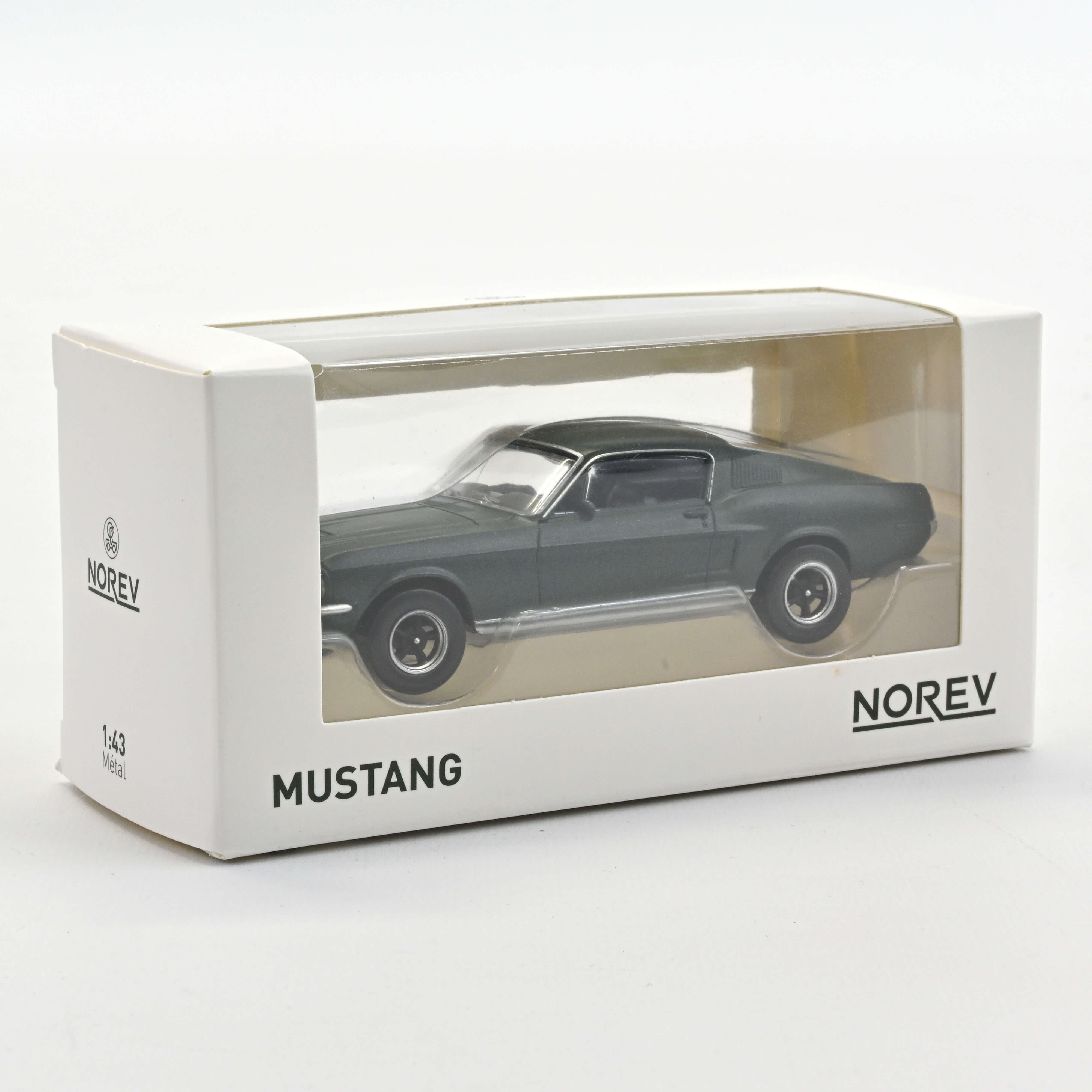 Ford Mustang Fastback 1968 Vert Satin métallisé Jet-car 1/43