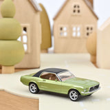 Ford Mustang Coupé 1968 Vert métallisé Jet-car 1/43