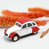 Citroën 2CV Dolly 1986 Weiß und Rot 1/54