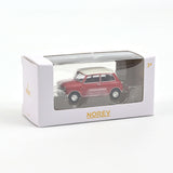 Mini Cooper S 1964 Rouge écossais et toit blanc 1/54