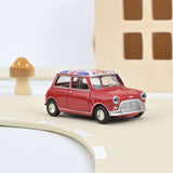 Mini Cooper S 1964 Tartan Red with Flag on Roof 1:54