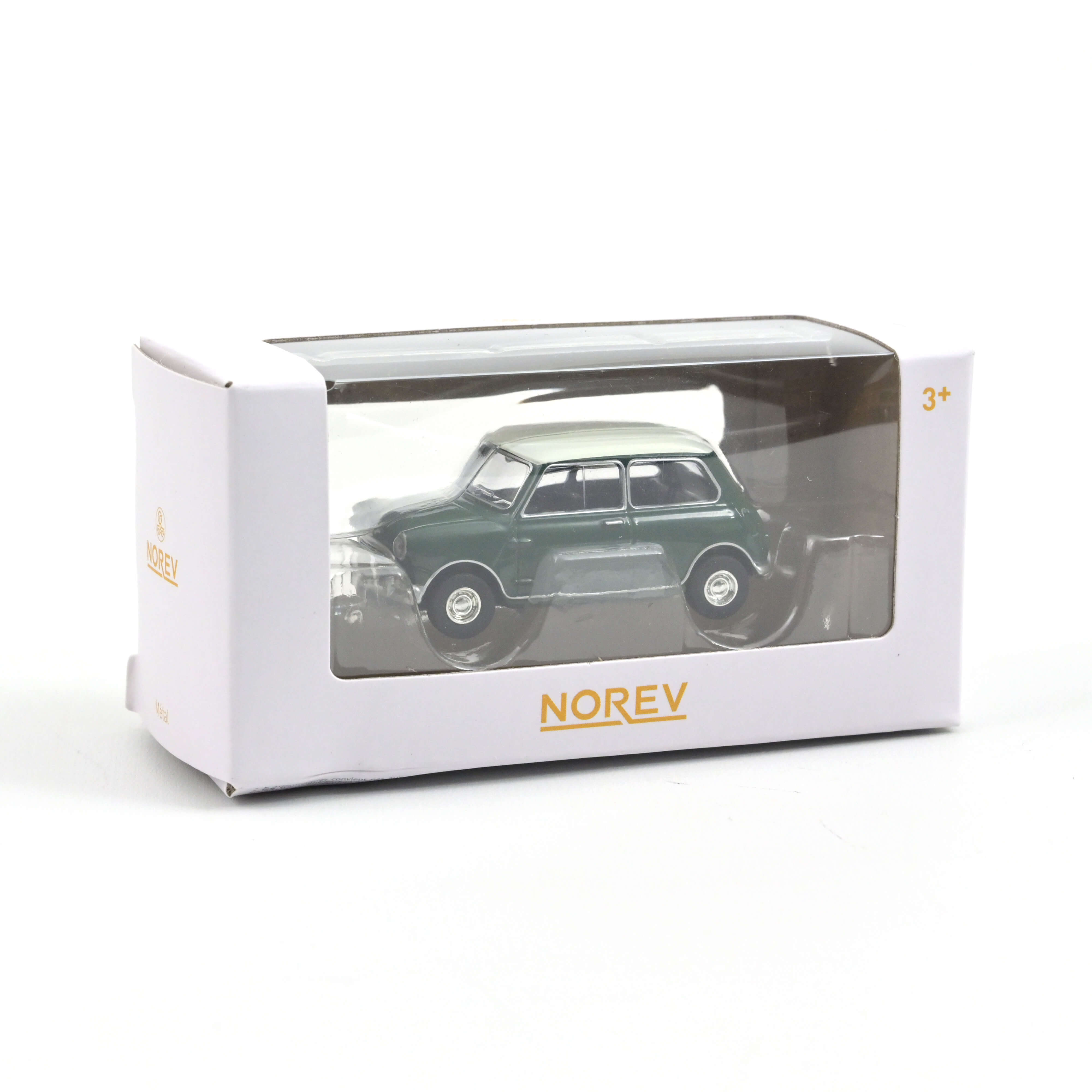 Mini Cooper S 1964 Almond Green and White Roof 1:54