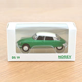 Citroën DS 19 1958 Weiß und Grünes Dach 1:58