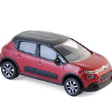 Citroën C3 2016 Rot&Schwarz 1:64