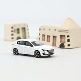 Peugeot 308 2021 Pearl White 1:64