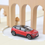 Renault Megane E-Tech 100% Elektrisch 2022 Flammenrot&Schwarz 1:64