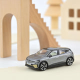 Renault Megane E-Tech 100% Elektrisch 2022 Schattengrau&Schwarz 1:64