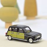 Renault 4 Parisienne 1963 Schwarz und Gelb 1:54