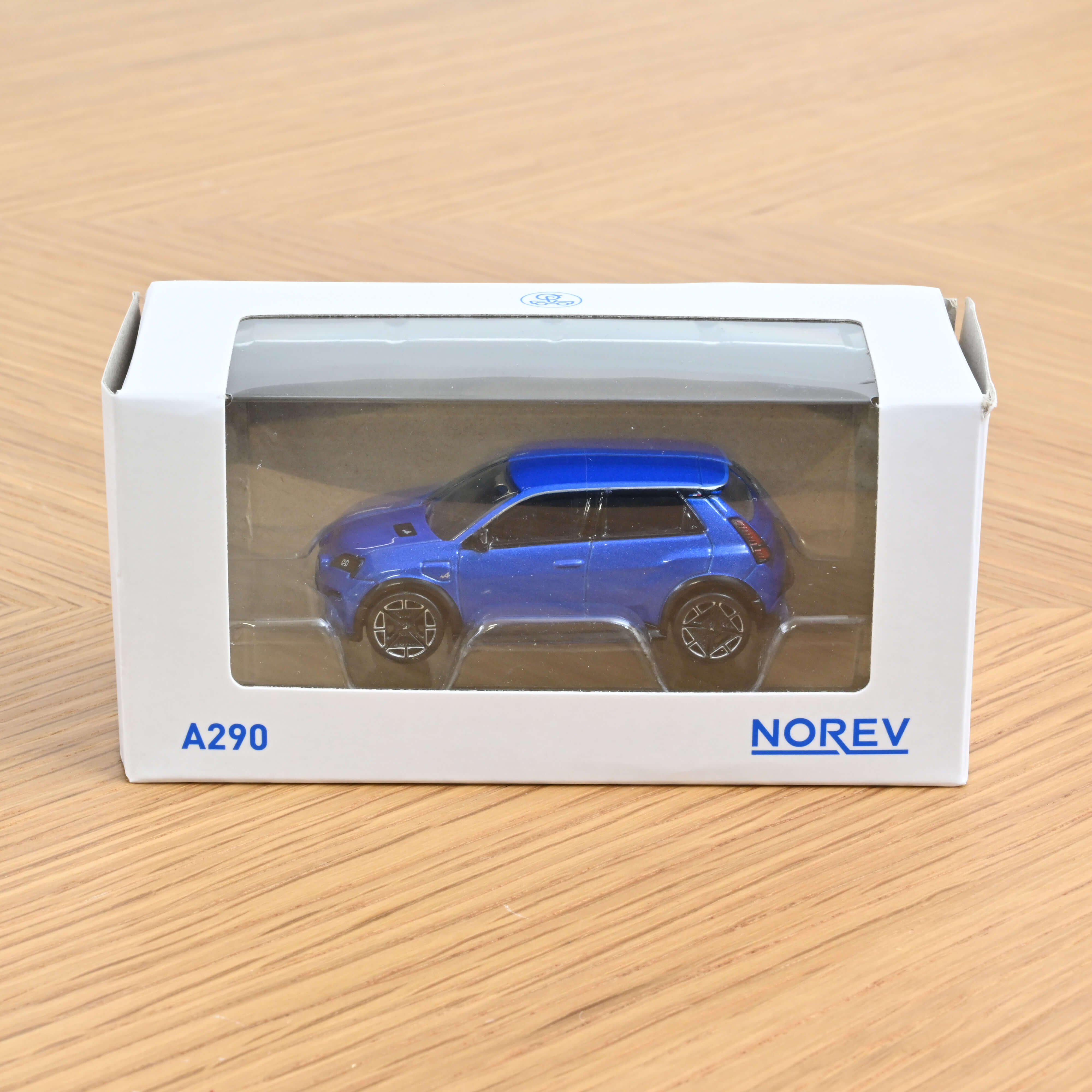 Alpine A290 GT 2025 Blue Alpine Vision 1:64