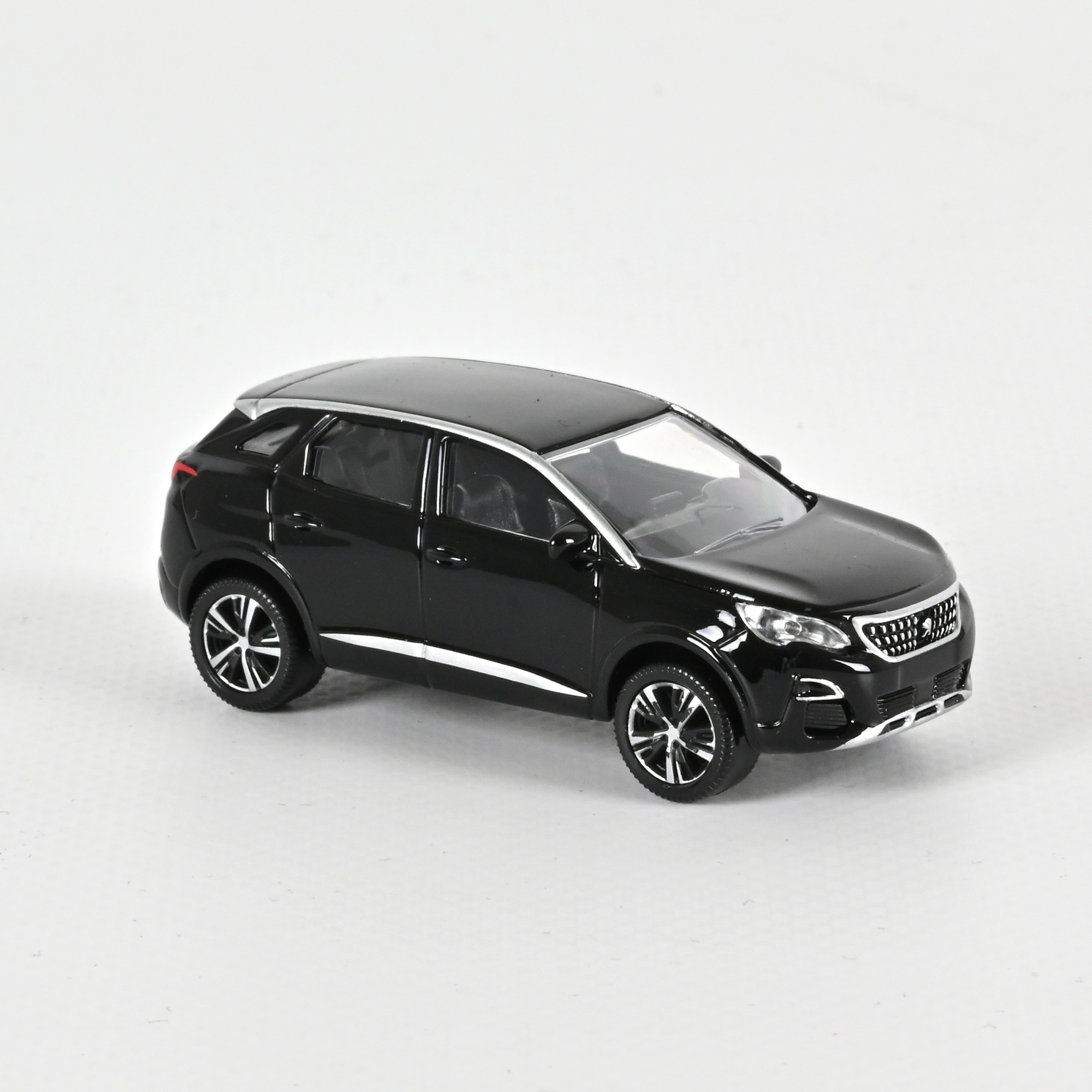 Modèle Réduit Peugeot 3008 Mk1 Noir (2009) Norev échelle 1/60 - Miniature Métal Neuve En Boîte